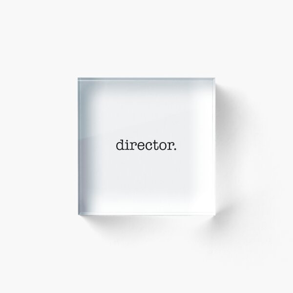 Item preview, Declaración del director director de la industria cinematográfica designed and sold by tinyhumandesign.