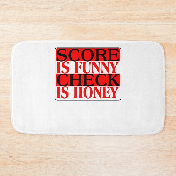 Item preview, score is funny black designed and sold by frankuffmann.