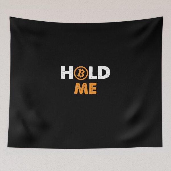 Item preview, Hold Me Bitcoin Funny designed and sold by Amineharoni.