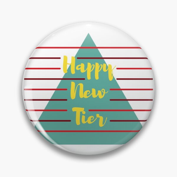Item preview, Happy New Tier - actual tier colours designed and sold by DrawingBoard.