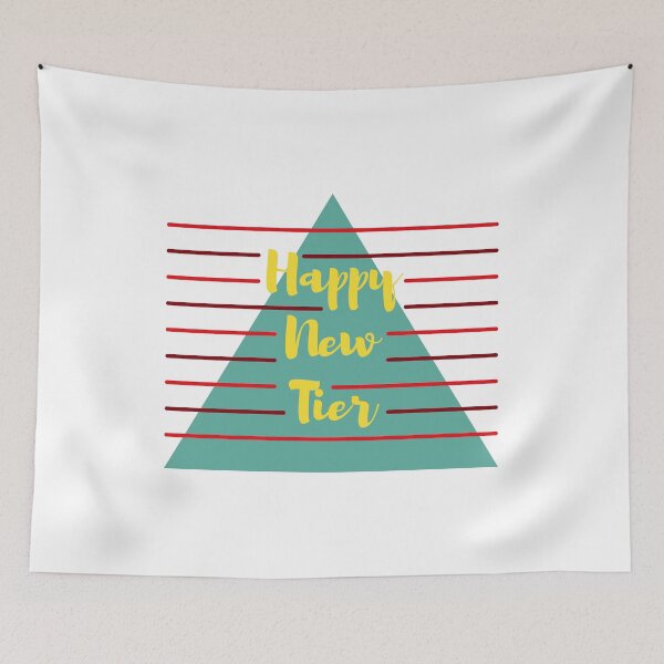 Item preview, Happy New Tier - actual tier colours designed and sold by DrawingBoard.