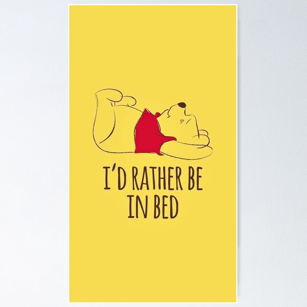 Item preview, I'd rather be in bed designed and sold by Sevastit0.
