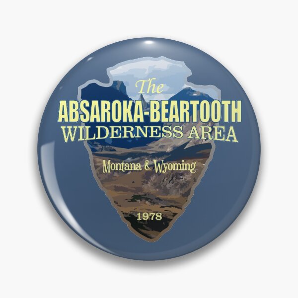 Item preview, Absaroka-Beartooth Wilderness (arrowhead) designed and sold by curranmorgan.