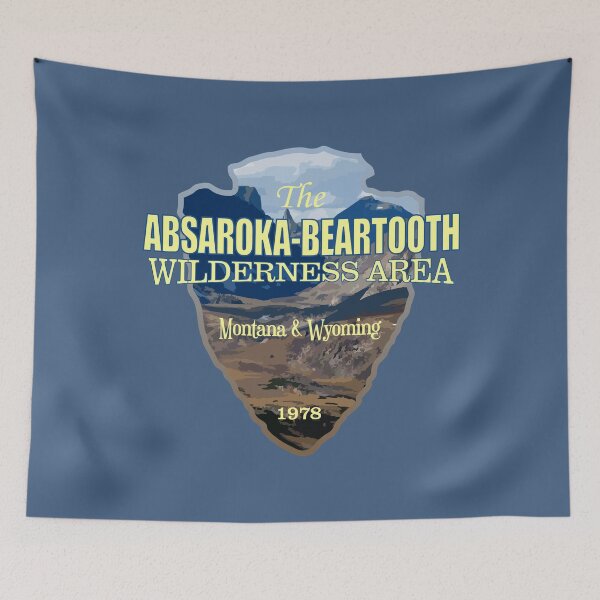 Item preview, Absaroka-Beartooth Wilderness (arrowhead) designed and sold by curranmorgan.