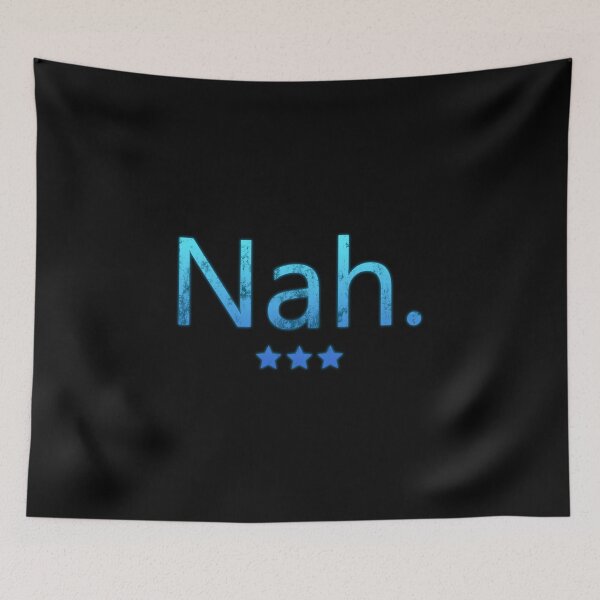 Item preview, Nah. - Blue designed and sold by NissaArt.