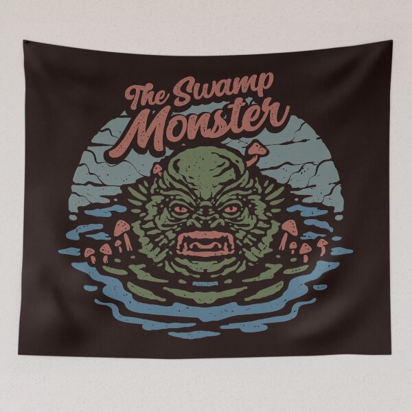 Item preview, The swamp monster believe designed and sold by krizvector.