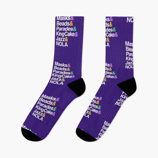 Item preview, Marti Gras Helvetica (Masks, Beads, Parades, King Cake, NOLA) designed and sold by BootsBoots.