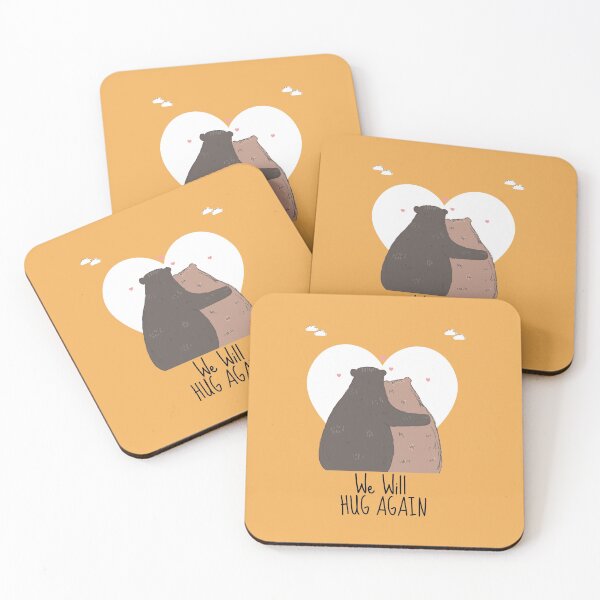 Item preview, We Will Hug Again designed and sold by ProtonProject.
