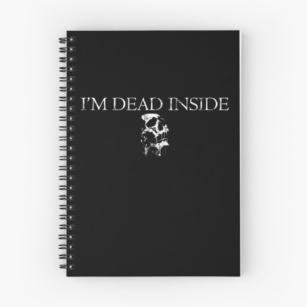 Item preview, Dead Inside - White designed and sold by NissaArt.