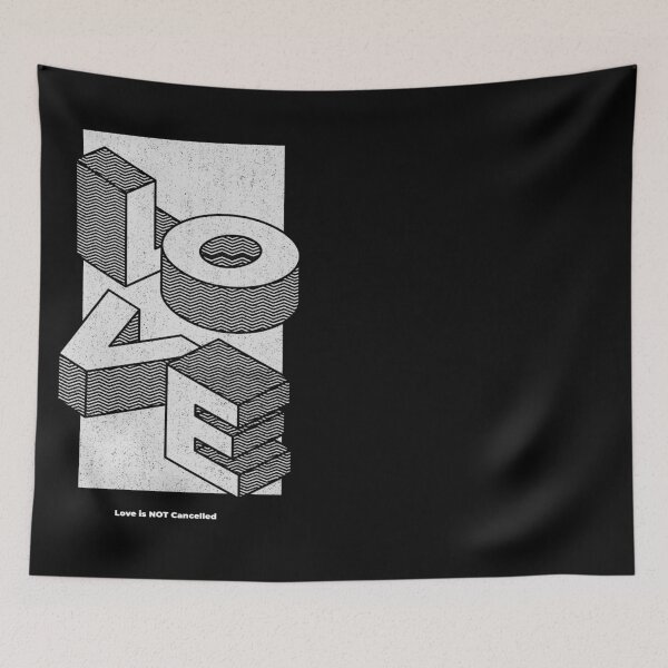 Item preview, Love is Not Cancelled - Love is Not Canceled designed and sold by PupnkittyMania ⭐⭐⭐⭐⭐.