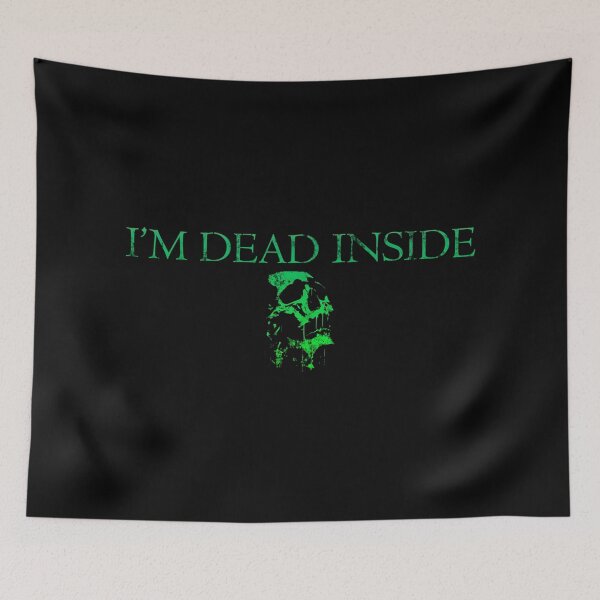 Item preview, Dead Inside - Green designed and sold by NissaArt.