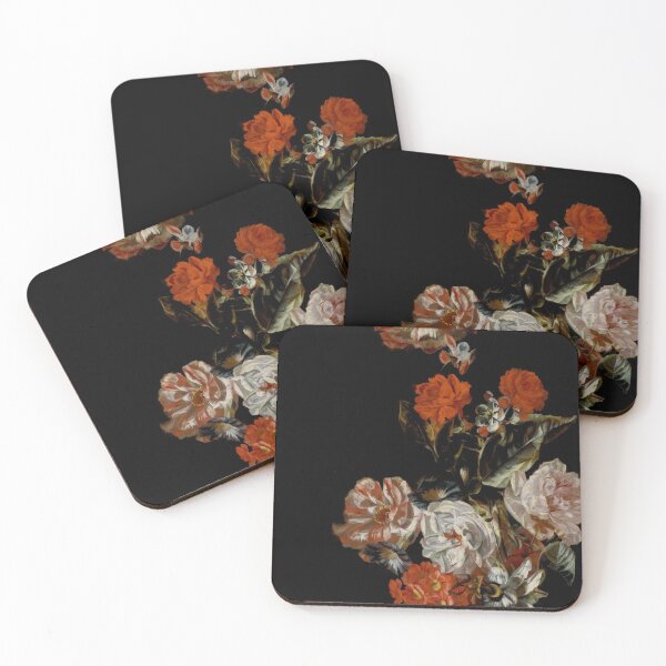 Item preview, Floral Masterpiece (for dark ground) designed and sold by JennieCarolina.