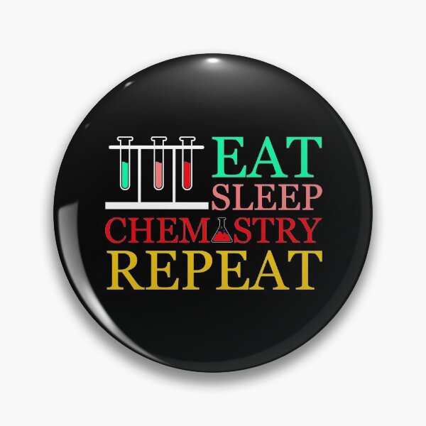 Item preview, Eat Sleep Chemistry Repeat -  Chemistry, It's Bonding Time! - When In Doubt, Approximate Successively - Don't Mess With A Chemist - Design For T-Shirts, Hardcover Journals, Cotton Tote Bags Etc. designed and sold by ShaykhUmer.