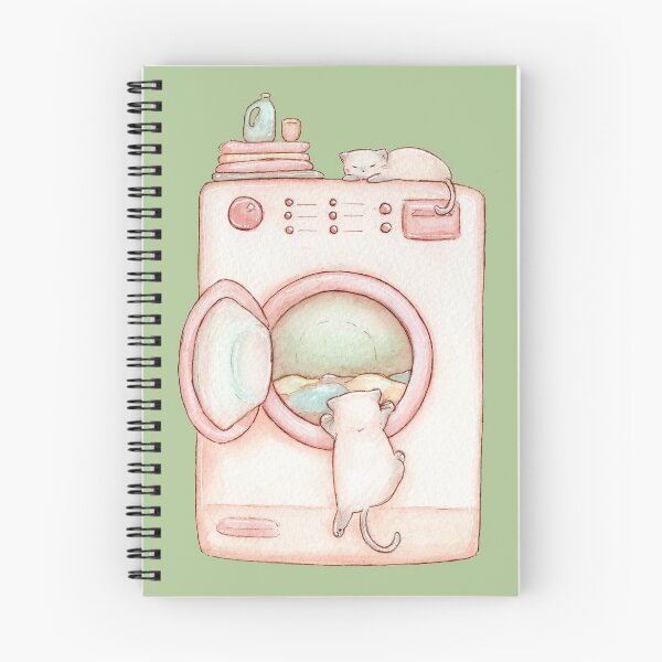 Item preview, Kittens in a washing machine - Cats & Laundry designed and sold by Denise, Denisn't.