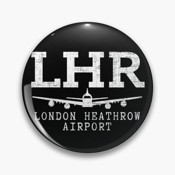 Item preview, LHR London Heathrow Airport IATA Code Vintage designed and sold by Hoiho Adventure Shirts.