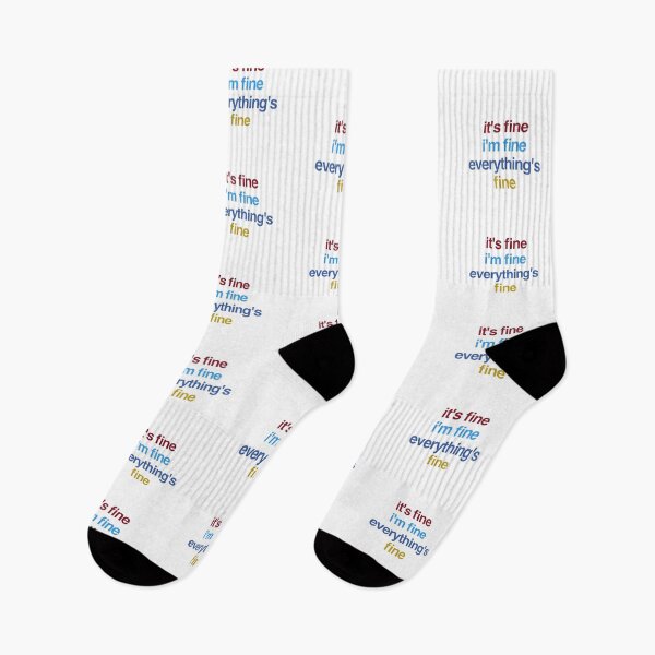 Item preview, It's Fine I'm Fine Everything's Fine  designed and sold by loveoceanair.