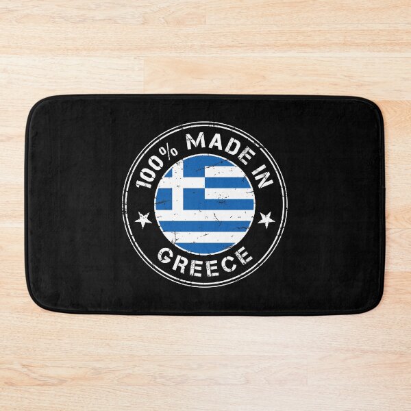 Item preview, Greece greek flag flag designed and sold by GeogDesigns.