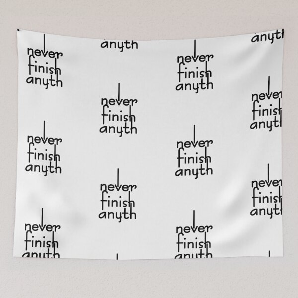 Item preview, never finish black designed and sold by frankuffmann.