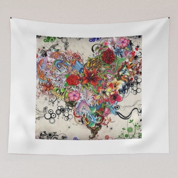 Item preview, Flowers in heart designed and sold by Martinhart.