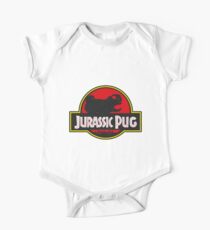 Jurassic Pug One Piece - Short Sleeve