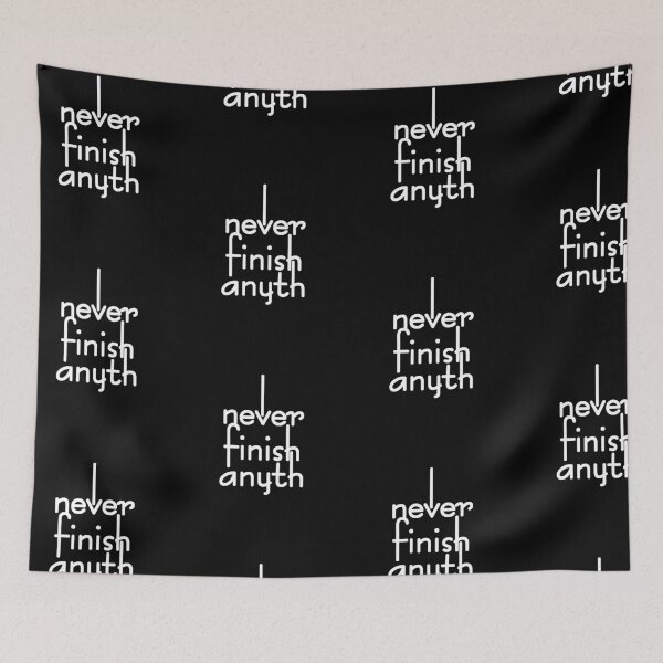 Item preview, never finish white designed and sold by frankuffmann.