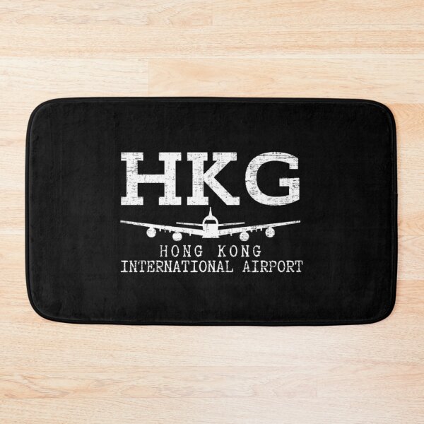 Item preview, HKG Hong Kong International Airport IATA Code Vintage designed and sold by Hoiho Adventure Shirts.