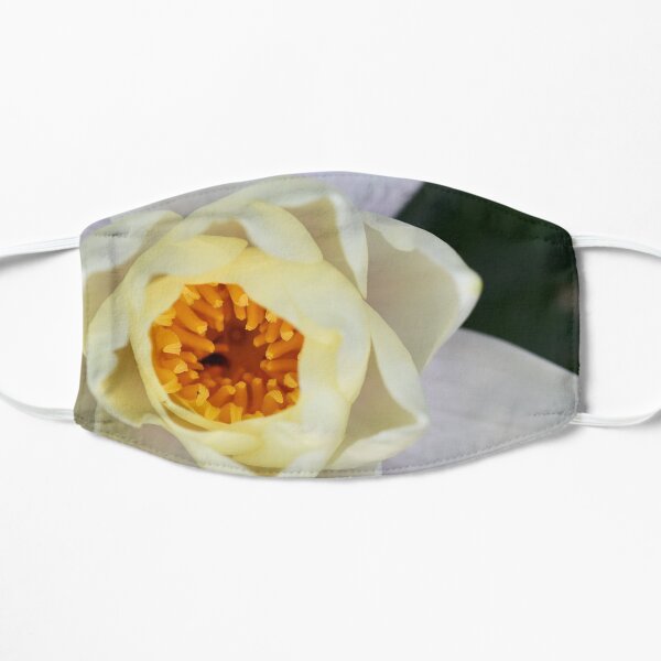 White Lilly 2 Flat Mask