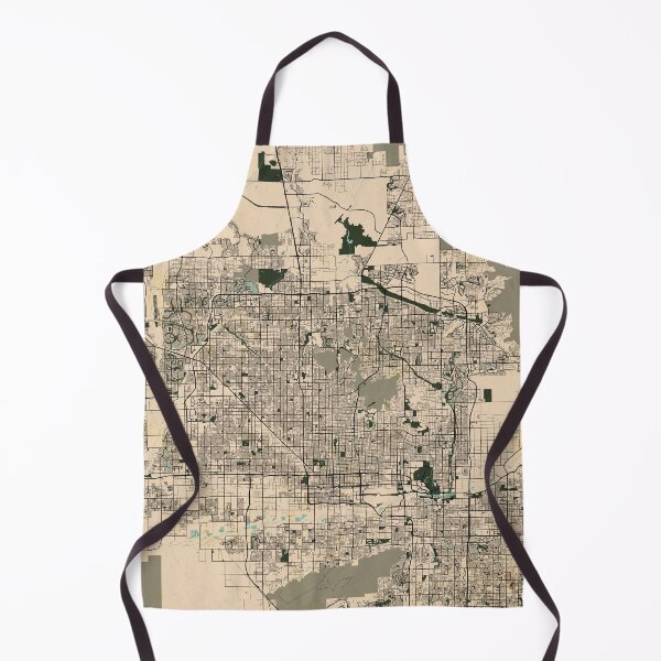 Item preview, Phoenix City Map of Arizona, USA - Vintage designed and sold by deMAP.