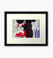 Mickey and Minnie Framed Print