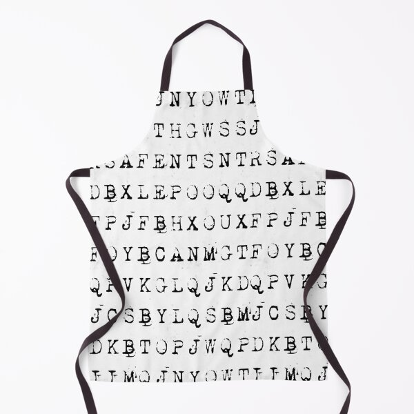 Item preview, Old typewriter letters alphabet or newspaper text designed and sold by UDDesign.