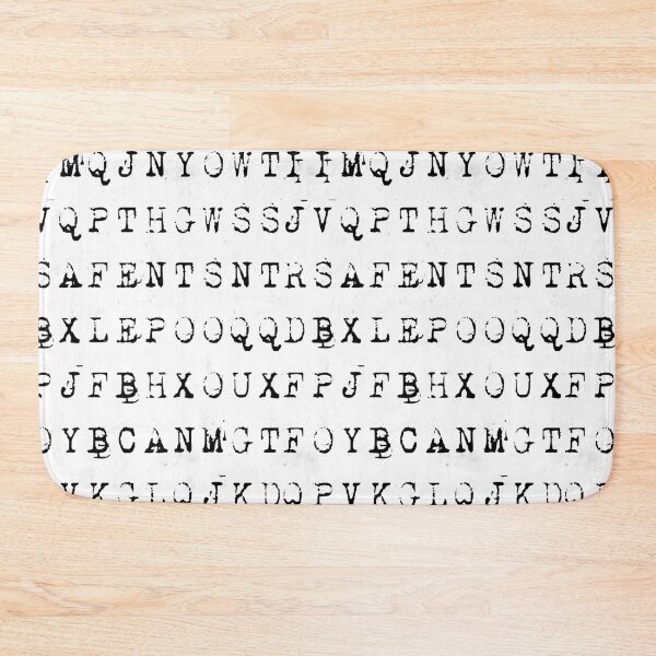 Item preview, Old typewriter letters alphabet or newspaper text designed and sold by UDDesign.