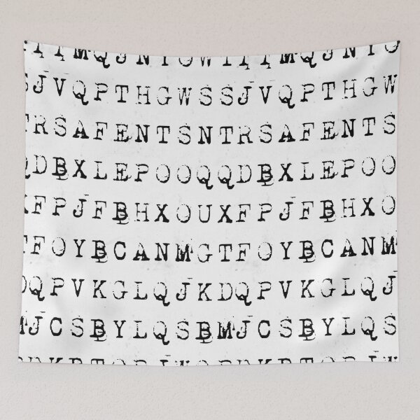 Item preview, Old typewriter letters alphabet or newspaper text designed and sold by UDDesign.