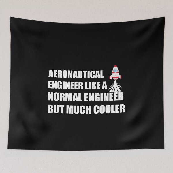 Item preview, Aeronautical Engineer Like a Normal Engineer But Much Cooler designed and sold by Tshirty10.