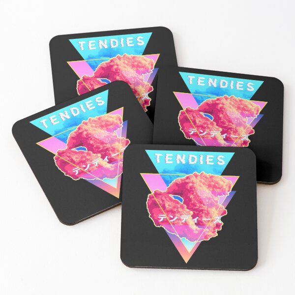Item preview, Vaporwave Art - Tendies Chicken Tenders Japanese Kanji Aesthetic designed and sold by Hitagivapor.