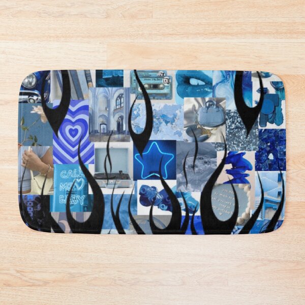 Item preview, The Blues Flame Collage  designed and sold by Ajcollages.