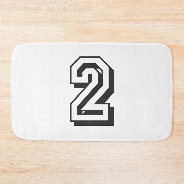 Item preview, 2 number college font designed and sold by GeogDesigns.
