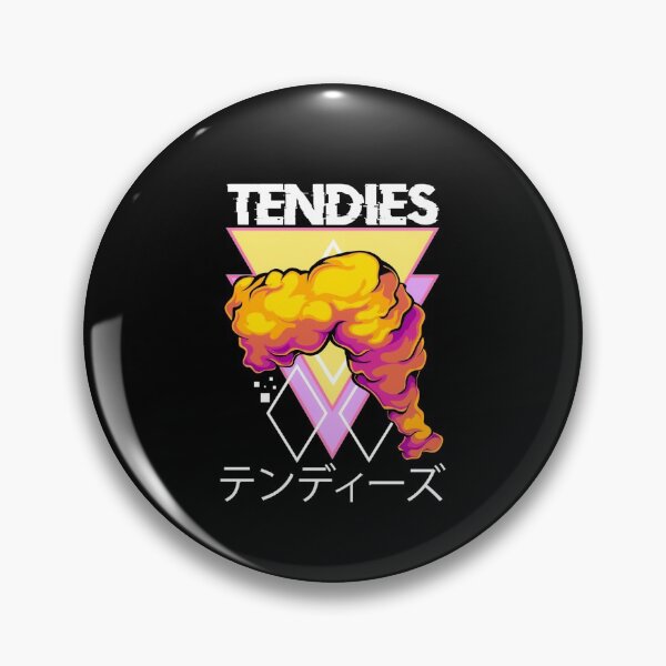 Artikelvorschau, Vaporwave Art - Tendies Chicken Tenders Japanischer Kanji-Ästhetikfehler entworfen und verkauft von Hitagivapor.