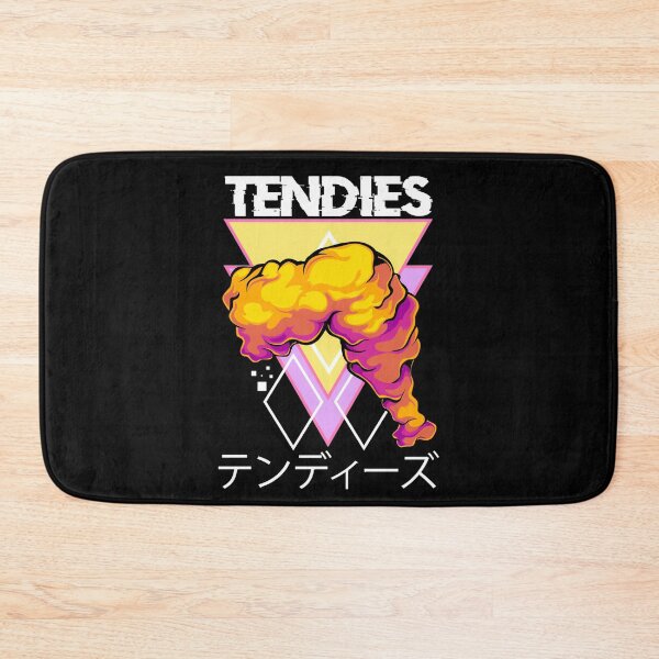 Item preview, Vaporwave Art - Tendies Chicken Tenders Japanese Kanji Aesthetic Glitch designed and sold by Hitagivapor.