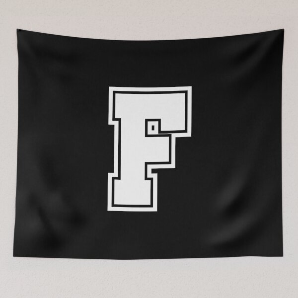 Item preview, F letter designed and sold by GeogDesigns.