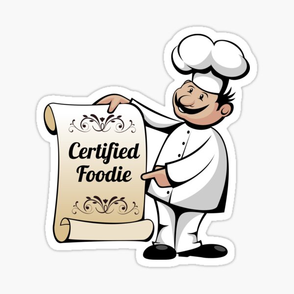 Item preview,  Certified Foodie designed and sold by BitsndPieces.