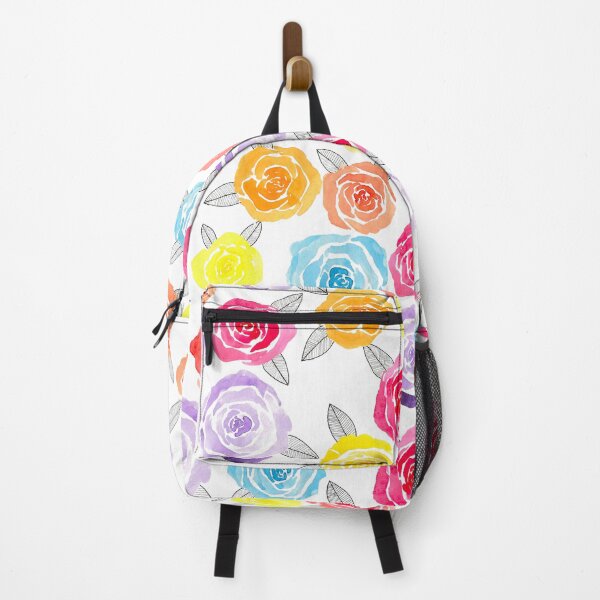 Item preview, Rainbow Watercolor Roses designed and sold by Kinasart.