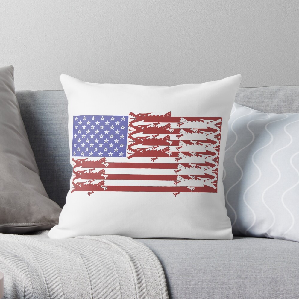 Item preview, Throw Pillow designed and sold by TadPatterson.