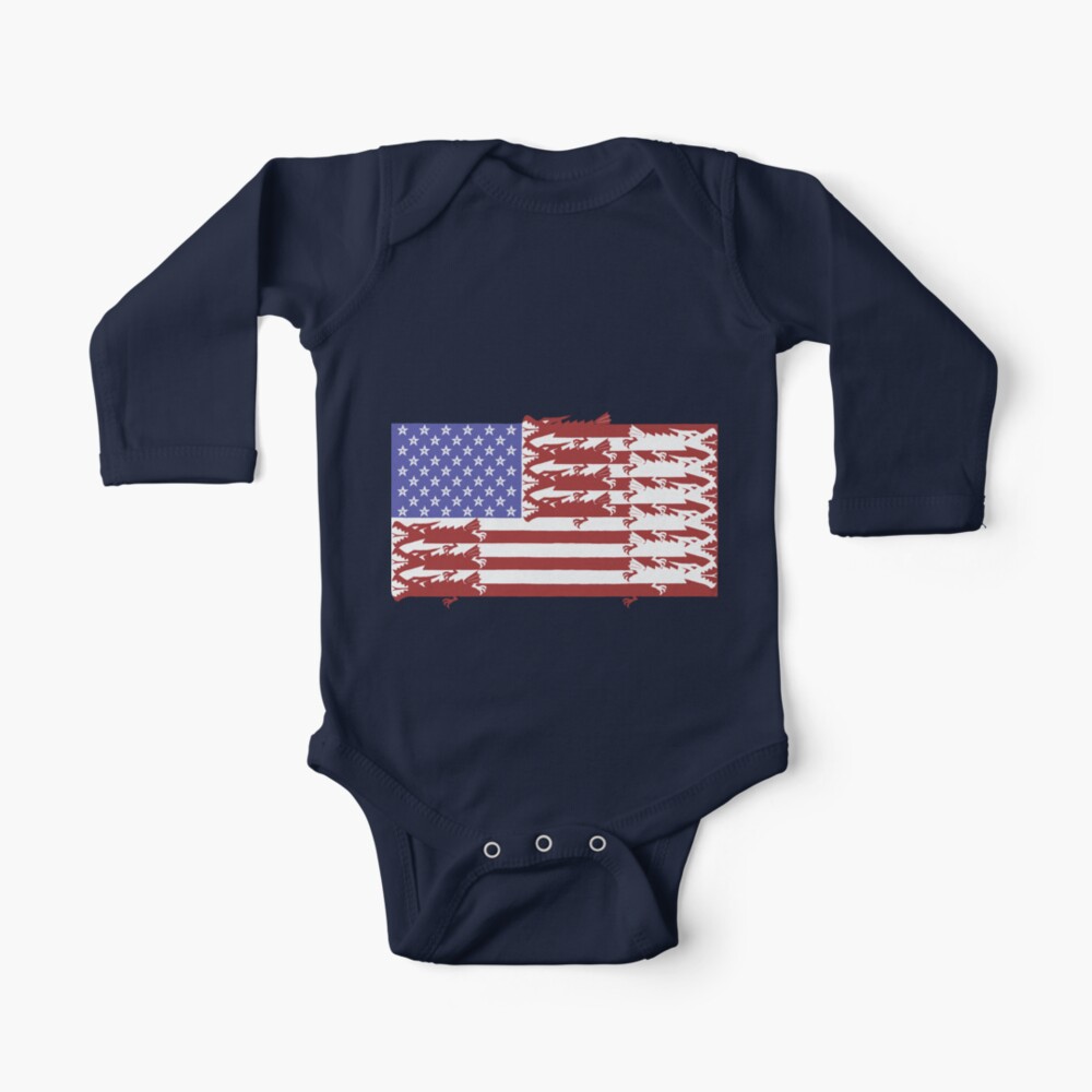 Item preview, Long Sleeve Baby One-Piece designed and sold by TadPatterson.
