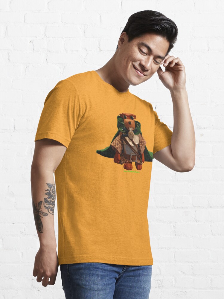 Alternate view of Lucky the Beaver Knight Essential T-Shirt