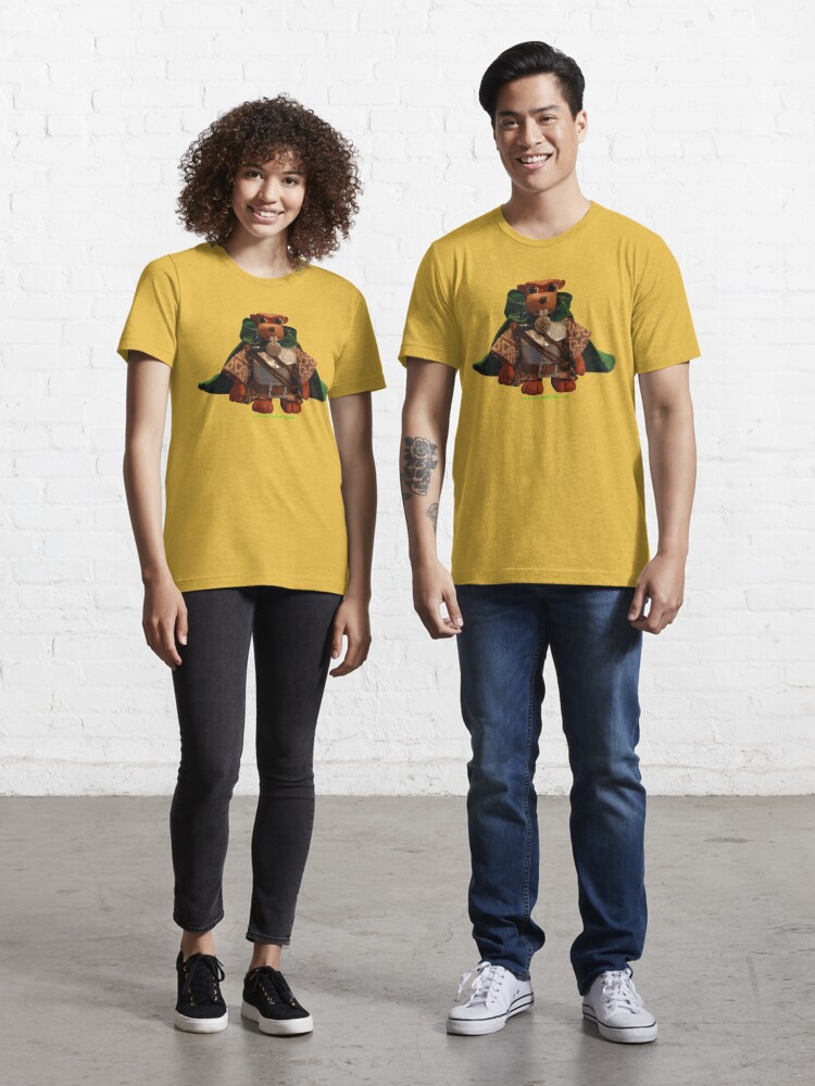 Thumbnail 1 of 7, Essential T-Shirt, Lucky the Beaver Knight designed and sold by TadPatterson.
