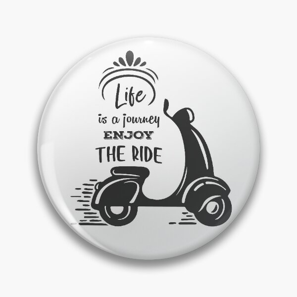 Item preview, Life is a journey enjoy the ride designed and sold by Mushrankhan.