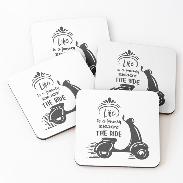 Item preview, Life is a journey enjoy the ride designed and sold by Mushrankhan.