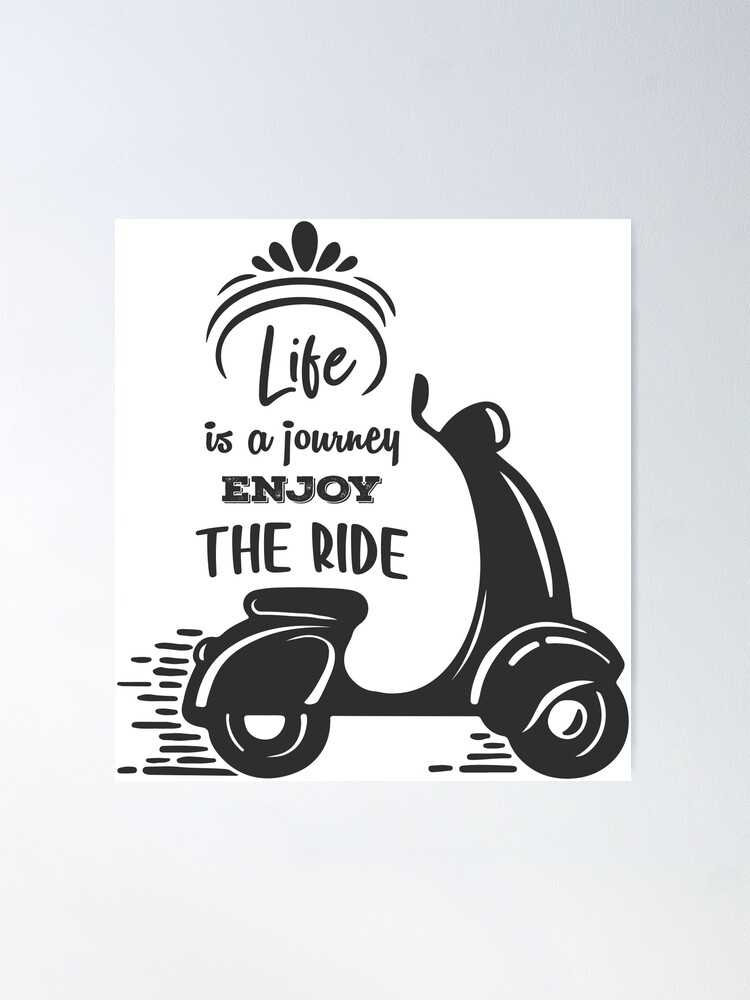 Life is a Journey Enjoy the Ride Graphic by Artchitype Studio · Creative  Fabrica