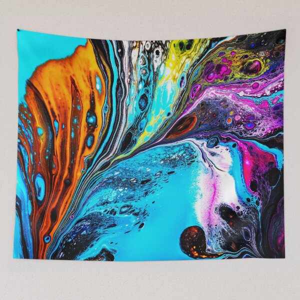 Item preview, Colorful marbling oil paint designed and sold by metin1331.