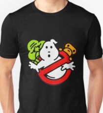 Bape Milo Ein schlagender Affe X Ghostbuster Slim Fit T-Shirt